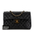 Chanel B Chanel Black Lambskin Leather Leather Maxi XL Classic Lambskin Single Flap France