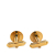 Louis Vuitton B Louis Vuitton Gold Gold Plated Metal Clou Rivet Cufflinks France