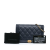 Chanel B Chanel Blue Navy Lambskin Leather Leather Quilted Lambskin Boy Wallet On Chain France