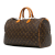 Louis Vuitton AB Louis Vuitton Brown Monogram Canvas Canvas Monogram Speedy 40 France