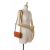 Celine B Celine Brown Calf Leather Triomphe East-West Crossbody Italy