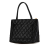 Chanel AB Chanel Black Caviar Leather Leather Caviar Medallion Tote Italy