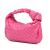 Bottega Veneta AB Bottega Veneta Pink Hot Pink Nappa Leather Leather Mini Nappa Intrecciato Jodie Italy