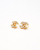 Chanel Icon Earrings Rhinestone Earrings