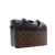 Louis Vuitton AB Louis Vuitton Brown with Black Monogram Canvas Canvas Monogram Speedy Doctor Bag 25 Italy