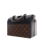 Louis Vuitton AB Louis Vuitton Brown with Black Monogram Canvas Canvas Monogram Speedy Doctor Bag 25 Italy