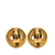 Chanel B Chanel Gold Gold Plated Metal CC Clip On Earrings France