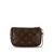 Louis Vuitton B Louis Vuitton Brown Monogram Canvas Canvas Monogram Mini Pochette Accessoires France