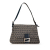 Fendi B Fendi Brown Beige Canvas Fabric Zucchino Mamma Forever Italy