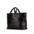 Bottega Veneta B Bottega Veneta Black Calf Leather Intrecciato Tote Italy