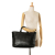 Bottega Veneta B Bottega Veneta Black Calf Leather Intrecciato Tote Italy