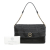 Versace B Versace Black Calf Leather Medusa Flap Shoulder Bag Italy