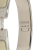 Hermès B Hermès White with Silver Enamel Other Narrow Clic H Bracelet France