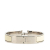 Hermès AB Hermès White Enamel Other Narrow Clic H Bracelet France