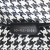 Christian Dior AB Dior Black Canvas Fabric Large Houndstooth Book Tote Italy