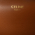 Celine AB Celine Brown Dark Brown Coated Canvas Fabric Triomphe Claude Shoulder Bag Italy