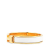 Hermès AB Hermès White with Gold Enamel Other Narrow Clic H Bracelet PM France