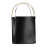 Cartier AB Cartier Black Calf Leather Trinity Handbag France