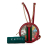 Gucci B Gucci Red with Multi Coated Canvas Fabric GG Supreme Flora Ophidia Round Backpack Italy