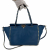 Valentino Rockstud Medium Calfskin Leather 2-Ways Tote Bag Blue