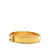 Hermès AB Hermès Yellow with Gold Enamel Other Narrow Clic H Bracelet PM France