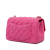 Chanel AB Chanel Pink Cotton Fabric Mini Rectangular Classic Jersey Single Flap France