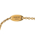 Louis Vuitton B Louis Vuitton Gold Gold Plated Metal LV Crystal Iconic Pendant Necklace Italy