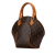 Louis Vuitton B Louis Vuitton Brown Monogram Canvas Canvas Monogram Ellipse PM France