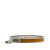 Hermès B Hermès Silver with Yellow Mustard Palladium Metal Plated Kelly H Lock Bangle France