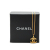 Chanel B Chanel Gold Gold Plated Metal CC Pendant Necklace France