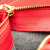 Celine B Celine Red Calf Leather Large Trio Crossbody Italy