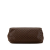 Celine B Celine Brown Coated Canvas Fabric Macadam Pouch Italy