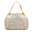 Louis Vuitton B Louis Vuitton White with Blue Damier Canvas Canvas Damier Azur Galliera PM France