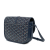 Goyard AB Goyard Blue Navy Coated Canvas Fabric Goyardine Belvedere PM France