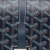 Goyard AB Goyard Blue Navy Coated Canvas Fabric Goyardine Belvedere PM France