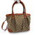 Gucci Interlocking Canvas 2-Ways Trunk Shoulder Bag Orange