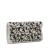 Bottega Veneta AB Bottega Veneta White Calf Leather Intrecciato Clutch Italy