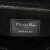 Christian Dior AB Dior Black with White Calf Leather Medium skin Checkered Lady Dior Italy