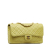 Chanel AB Chanel Green Lambskin Leather Leather Medium Classic Lambskin Single Flap France