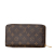 Louis Vuitton AB Louis Vuitton Brown Monogram Canvas Canvas Monogram Zippy Long Wallet Spain