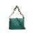 Louis Vuitton AB Louis Vuitton Green Lambskin Leather Leather Monogram Coussin BB France