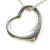 Tiffany & Co Tiffany Silver Elsa Peretti Sterling Silver Open Heart Pendant Necklace Spain