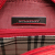 Burberry B Burberry Red Dark Red Calf Leather Handbag Italy