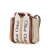 Chloé AB Chloé Brown Beige Canvas Fabric Mini Woody Satchel Italy