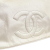 Chanel B Chanel White Ivory Calf Leather CC skin Triple Chain Flap Italy