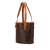 Celine B Celine Brown Coated Canvas Fabric Macadam Tote Italy