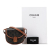 Celine B Celine Brown Coated Canvas Fabric Mini Triomphe Besace Crossbody Italy