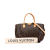 Louis Vuitton AB Louis Vuitton Brown Monogram Canvas Canvas Monogram Turenne MM France