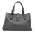 Bottega Veneta B Bottega Veneta Gray Dark Gray Nappa Leather Leather Medium Nappa Intrecciato Roma Satchel Italy