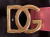 Dolce&Gabbana DG buckle calf leather belt